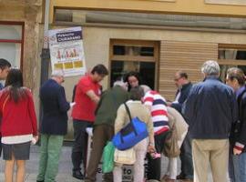 Mesas informativas de Marea Ciudadana Asturias sobre Democracia Directa y Plebiscito popular