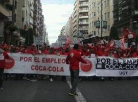 Los trabajadores de Coca-Cola secundan de forma masiva los paros convocados