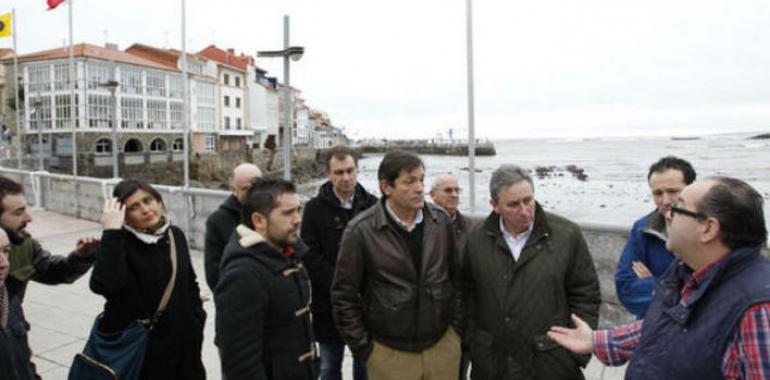 El temporal lleva ya causados daños en Asturias por 54 M€ sólo en los puertos de mar