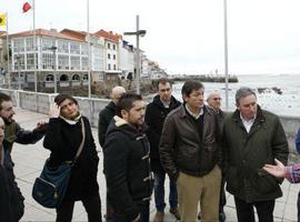 El temporal lleva ya causados daños en Asturias por 5\4 M€ sólo en los puertos de mar