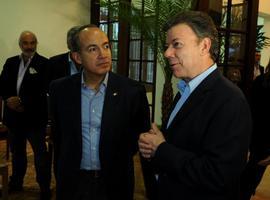 Encuentro entre los Presidentes de Colombia y México  
