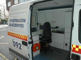 Detenido en Gijón un conductor madrileño tras un enloquecido viaje a \bandazos\ desde Avilés