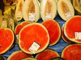 El melón y la sandía son las frutas mas consumidas en los hogares españoles durante el verano 