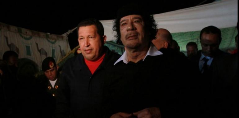 Gadaffi agradece a Chávez por posición venezolana en respaldo al pueblo libio