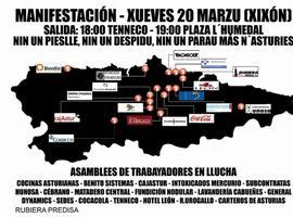 Conceyu Abiertu por Xixón apoya la participación na manifestación del Xueves 20 