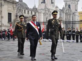 Presidente Ollanta Humala fue reconocido como Jefe Supremo de las FF.AA y PNP