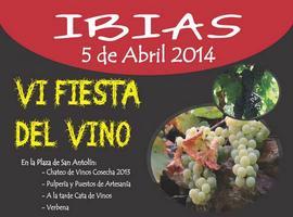 Ibias celebra su Fiesta del vino y productos locales con buena asistencia de público