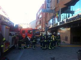11 personas afectadas por el incendio de un hotel en Leganés