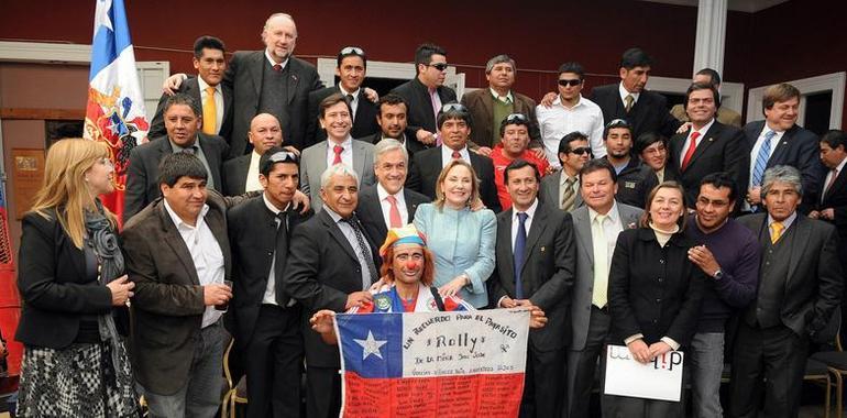 El rescate de los 33 mineros chilenos cambió al mundo entero, dice el presidente Sebastián Piñera