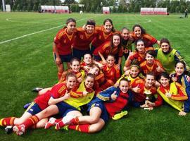 Victoria de España en el Internacional de Serbia con dos goles más de Lucía 