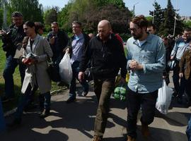 Liberan a los observadores militares de la OSCE retenidos en Slaviansk