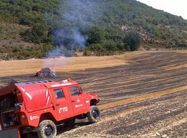 Sofocado un incendio rural en Izagaondoa