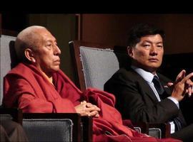 Lobsang Sangay, primer ministro del Gobierno Tibetano en el exilio
