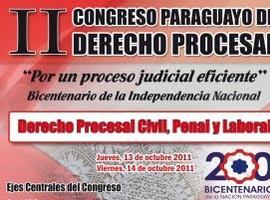 El “Congreso Paraguayo de Derecho Procesal, declarado de Interés Nacional