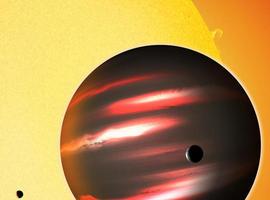 Insólito exoplaneta negro