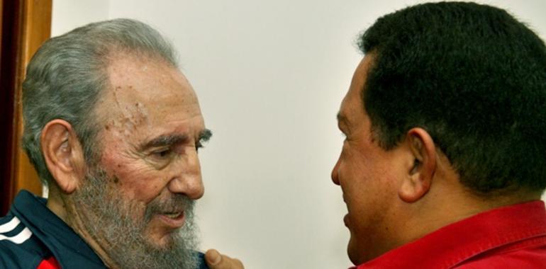Chávez celebra 85 años del comandante Fidel Castro 