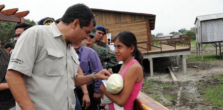 235 habitantes de Santay, Ecuador, disfrutan de su nueva vivienda ecológica 