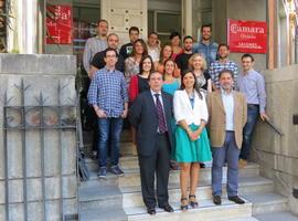 El programa de Movilidad Internacional de la Cámara de Oviedo forma a 13 profesionales