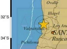 Un terremoto de 6,4 grados Richter sacude el centro de Chile 