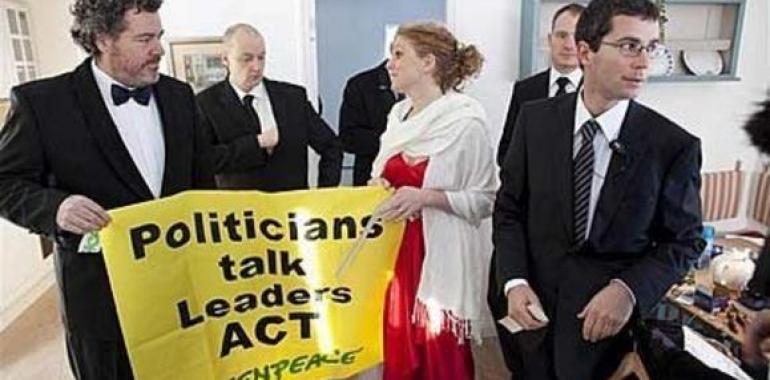 Último juicio contra López de Uralde y miembros de Greenpeace que actuaron en la cumbre de Copenhague