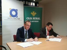 Caja Rural financiará a las empresas asturianas con el aval de Asturgar