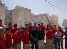 La Selección Española de Baloncesto solidaria en Lorca con las víctimas de los terremotos