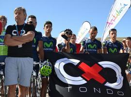 La Vuelta rinde homenaje a Xavi Tondo