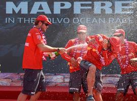 Fotos de la llegada de MAPFRE a Sanya, final de la etapa 3 de la Volvo Ocean Race 