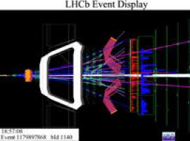 LHCb mide de forma precisa la oscilación materia-antimateria de los mesones B