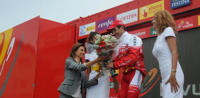 Moncoutie conquistó La Manzaneda en la 11 etapa de La Vuelta a España