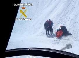Rescatado un montañero, tras sufrir una caída de 200 metros en Picos de Europa
