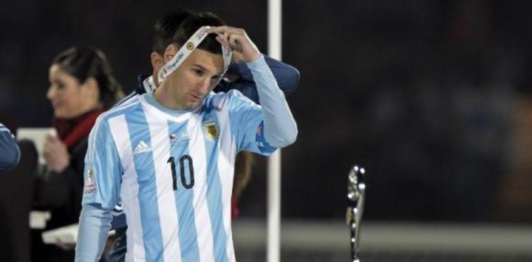 Messi, en horas de frustración