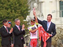Juanjo Cobo, ganador de La Vuelta a España