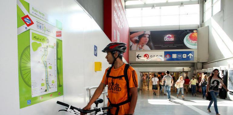 Madrid anima a realizar rutas verdes a pie o en bicicleta desde estaciones de Metro