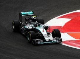Rosberg le ganó otra pole position a Hamilton en el Gran Premio de México 