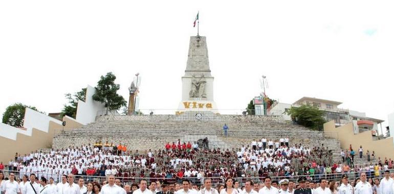 Chiapas celebró los 170 años de su federación a México