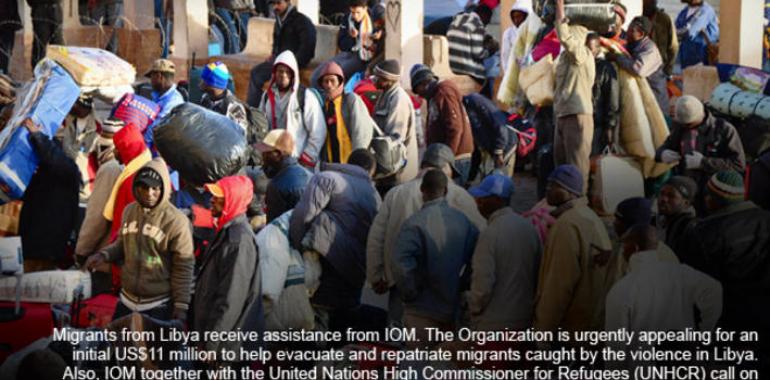 La OIM salva a mil trabajadores atrapados en Misrata