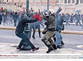 Maroto publica imaxes de disturbios en Grecia pa prevenir contra un pactu PSOE-Podemos
