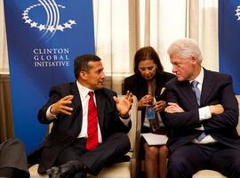 Humala se reunió con el expresidente Bill Clinton 