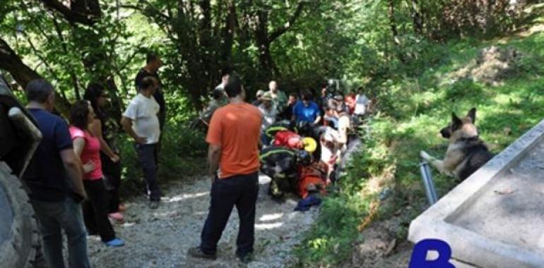 Rescatados dos excursionistas extraviados en la Sierra del Sueve