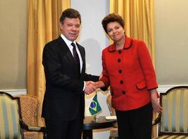 Colombia y Brasil comparten preocupación por la situación financiera internacional 