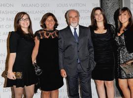 Louis Vuitton celebrates the opening of a new store in Milan 