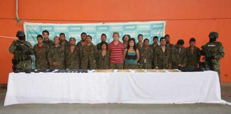 Detenidos 19 presuntos miembros de Los Zetas en Colombia, Nuevo León