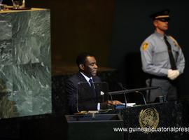 Obiang Nguema defiende en la ONU \"apoyo tecnológico\" en lugar de \"apoyo gratuito\" para África