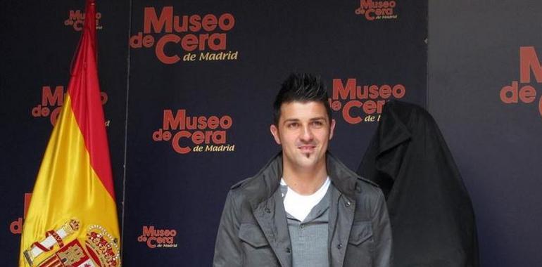 David Villa presenta su primera escuela de fútbol en Asturias