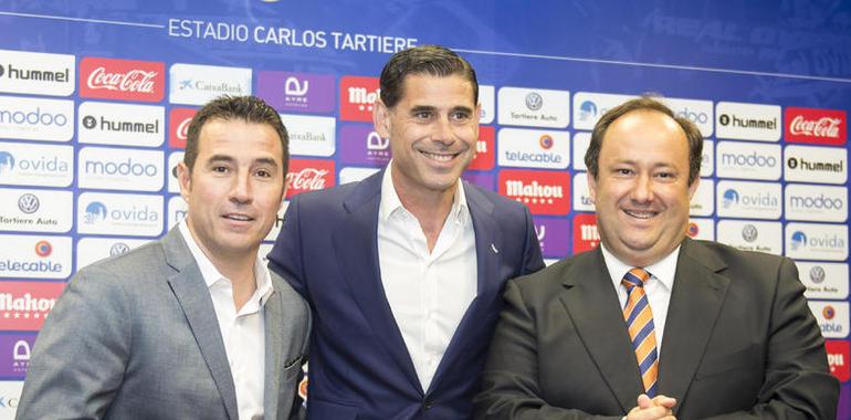Fernando Hierro se estrena como Mister al mando del Real Oviedo