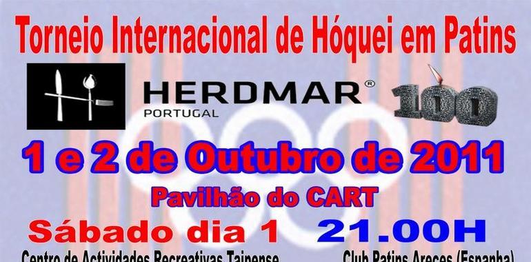 El CP Areces disputa el Torneo Internacional de Caldas das Taipas, en Portugal