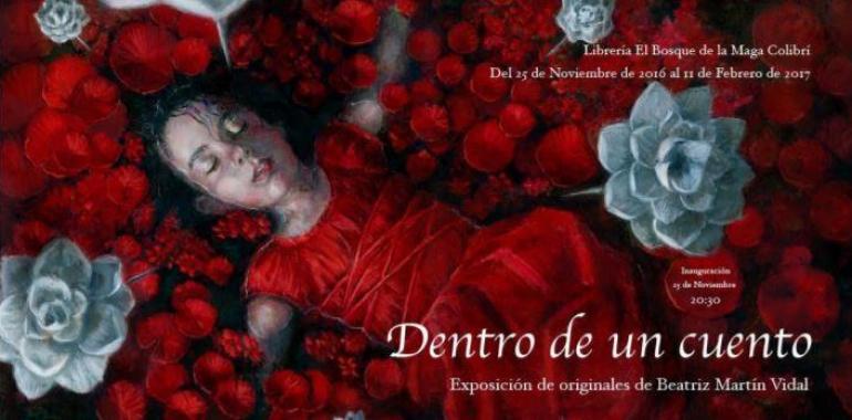 Exposición y taller de la ilustradora Beatriz Martín en Gijón