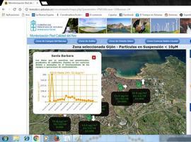 La ausencia de lluvia mantiene alertas por contaminación en Asturias
