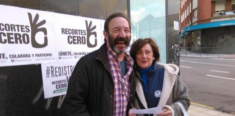 Recortes Cero se presenta en Ciudad Naranco de Oviedo